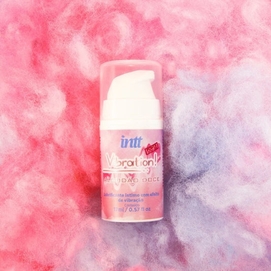 Vibration Power Algodão Doce gel com efeito de vibração, pulsação e aquecimento 17ml
