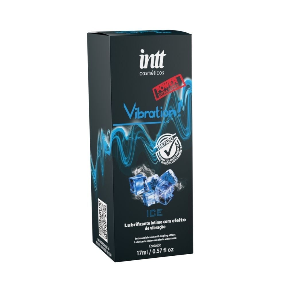 Vibration power ice gel com efeito de vibração, pulsação e aquecimento 17ml