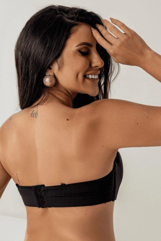 Sutiâ Frente Única Tomara que Caia - Alça Removível