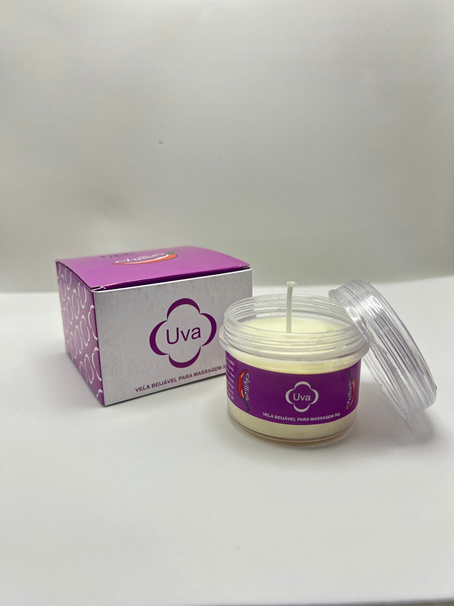 Vela Para Massagem Beijável 50g Chillies