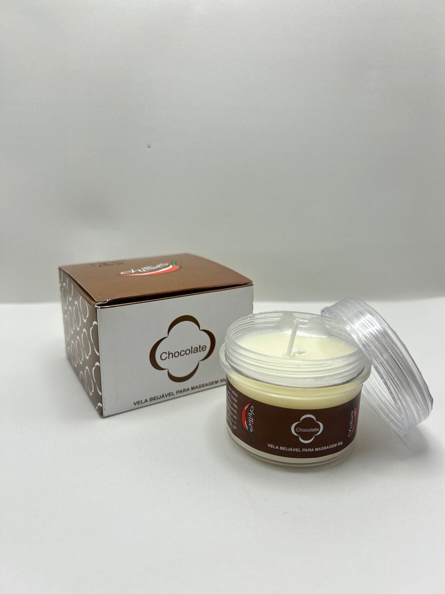 Vela Para Massagem Beijável 50g Chillies