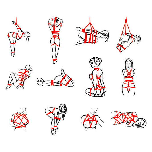 Corda 10 Metro Shibari Fetish Bondage Sadomaso