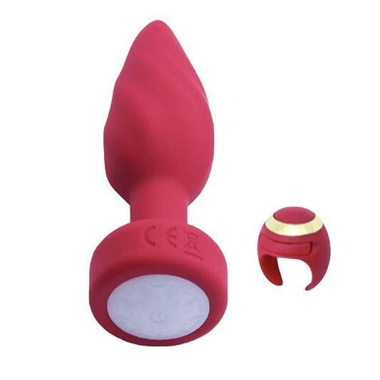Plug Vibra Touch - Controle Remoto Anel
