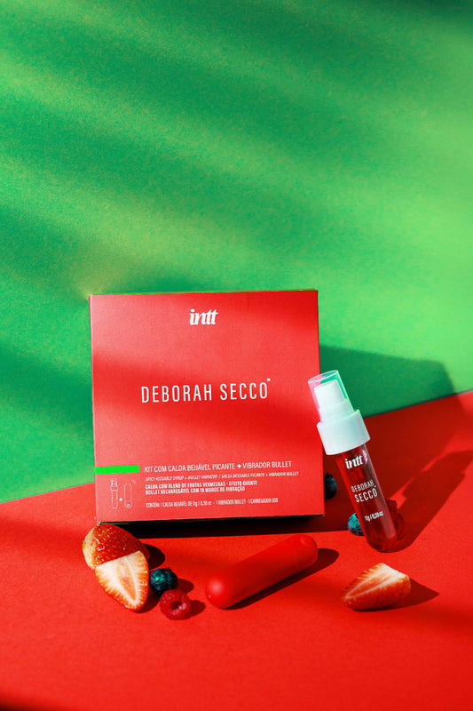 Kit do Prazer Bullet e Calda Picante Linha Deborah Secco by Intt