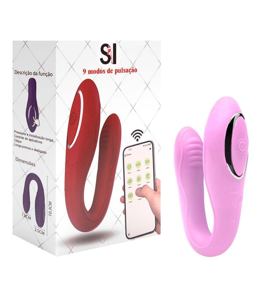 Vibrador "ELA" casal por App - 8344