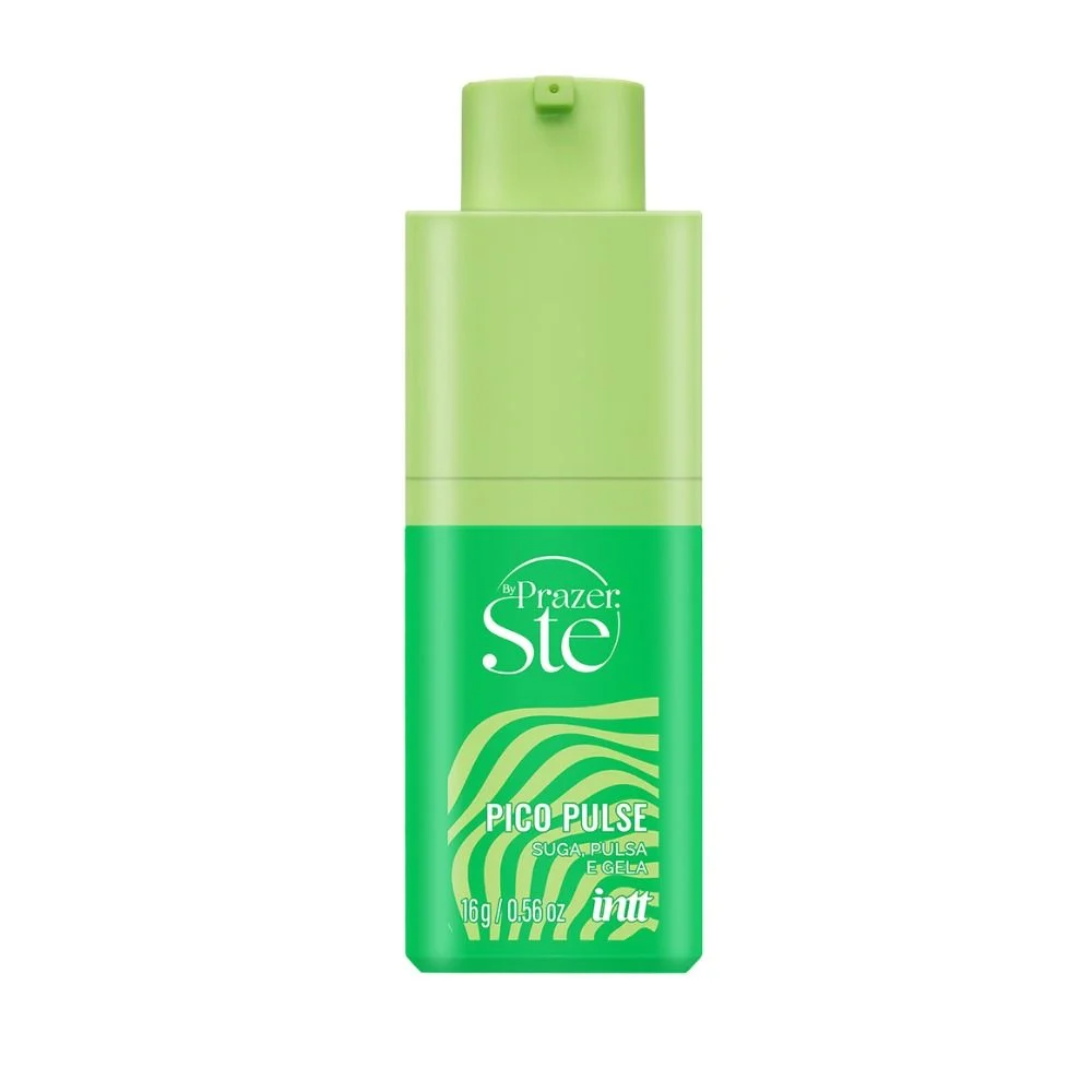 PICO PULSE Chiclete de menta - o gel que suga, vibra, pulsa e te faz perder o fôlego.
