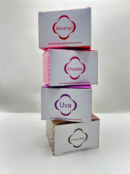 Vela Para Massagem Beijável 50g Chillies